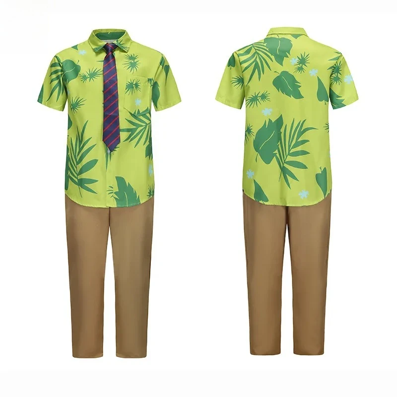 ซูโทเปีย นิค ไวลด์ชุดคอสเพลย์สำหรับเด็กและผู้ใหญ่เสื้อแขนสั้นพร้อมที่คาดผมรูปสุนัขจิ้งจอก