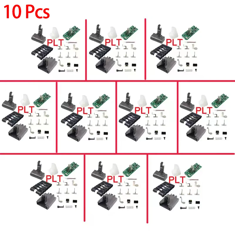 dawupine V6 Li-ion Battery Plastic Case Charging Protection Circuit Board PCB For Dyson 21.6V DC58 DC62 DC63 DC72 Vacuum Cleaner