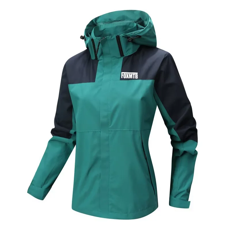 

Mountain Bike Jacket FOXMTB Women's MTB Windbreaker Bicycle Downhill Clothing Breathable Motorcycles Sport Long Sleeve Raincoat