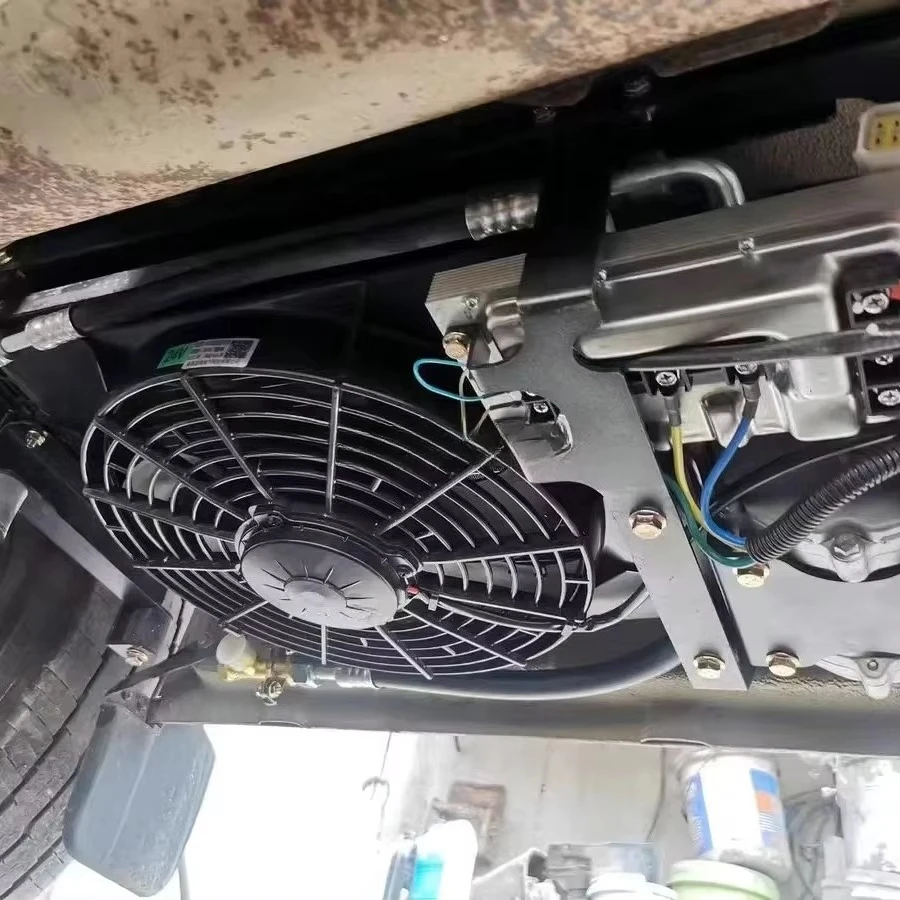 24 فولت صغير 12 فولت السيارات تكييف الهواء المحمولة Parkin تيار مستمر مكيف الهواء أنظمة تكييف الهواء للسيارة العالمية #2