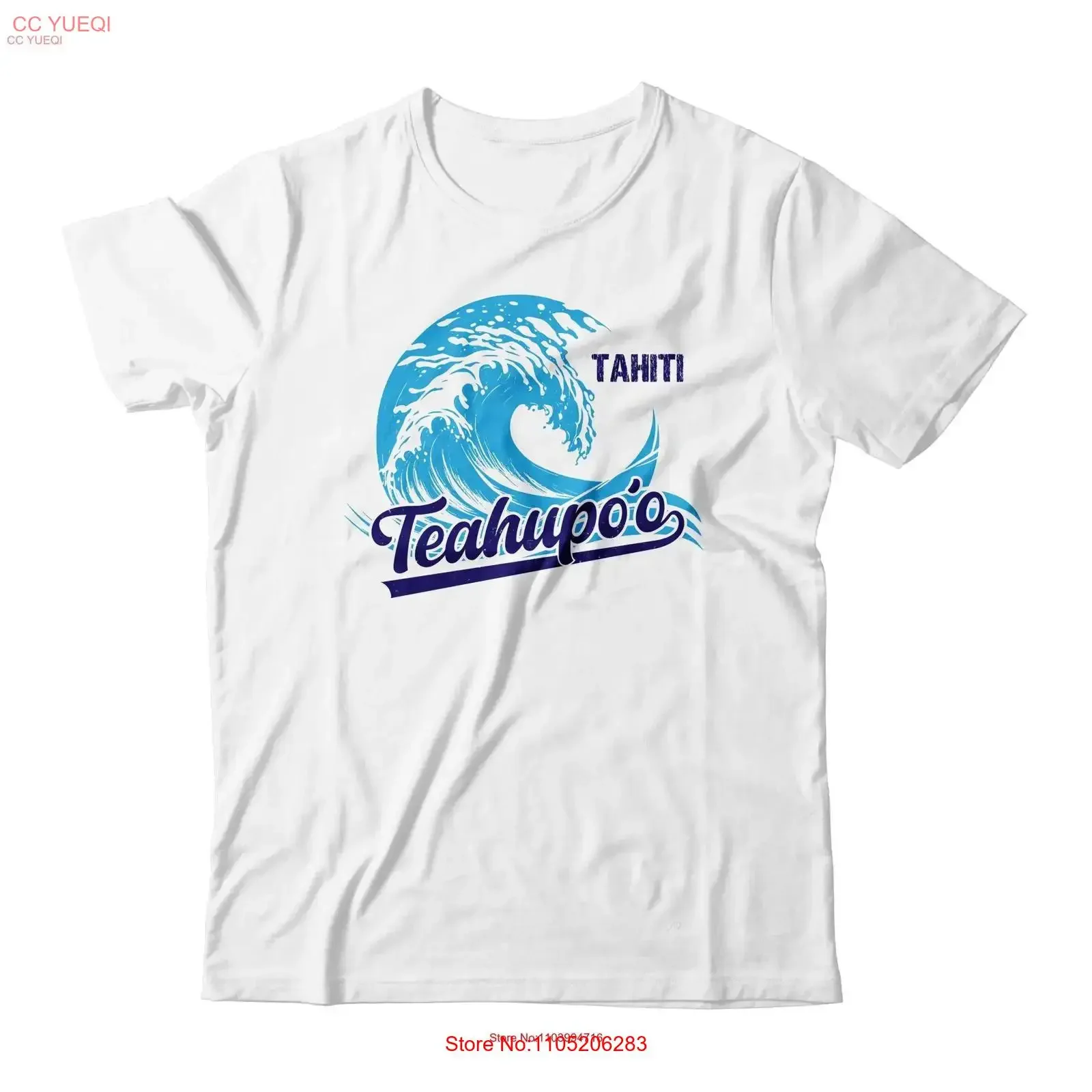 

Футболка Teahupo'o Tahiti Surfing Big Wave, сувенир для пляжного отдыха, белый сценарий, винтажная потертая винтажная стираная уличная одежда