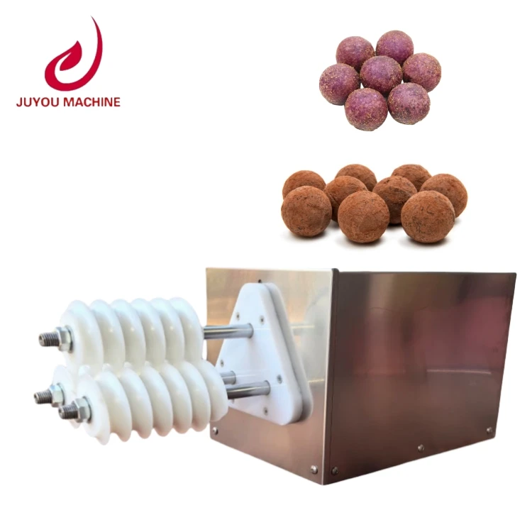 Dough Ball Making Machine Dough Rounder Divider Rounding Machine Sesame Coconut Balls Forming Machine Cheese Ball Maker