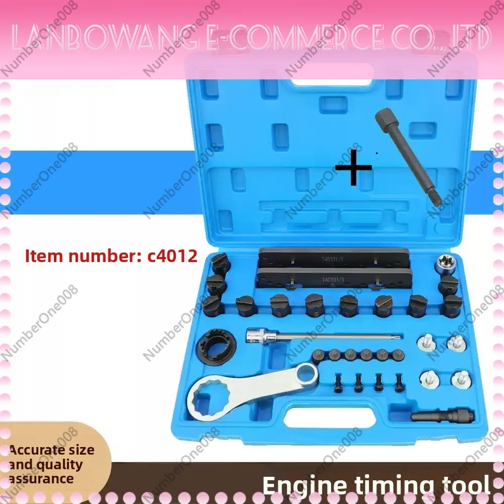 Engine Timing Tool Kit For Audi VW Porsche 2.9 3.0 TFSi T40331 EA839 Mounting Socket T40382 Camshaft Adjuster Counter Holder