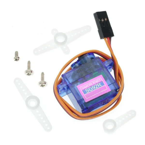 Servo SG90 MG90S DC4.8-6V 9g serwo 450 wózek śmigłowcowy serwo 90-180 stopni 360 SG92R 2.5kg DC4.8V 90-180 stopni