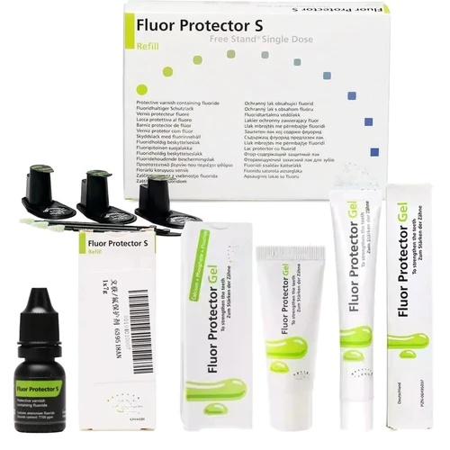 Imagen 1 del producto Protector Dental Ivoclar Fluor Protector S, Gel Protector de Fluoruro Dental, Cuidado Bucal, Anti-Caries y Decidencia Dental