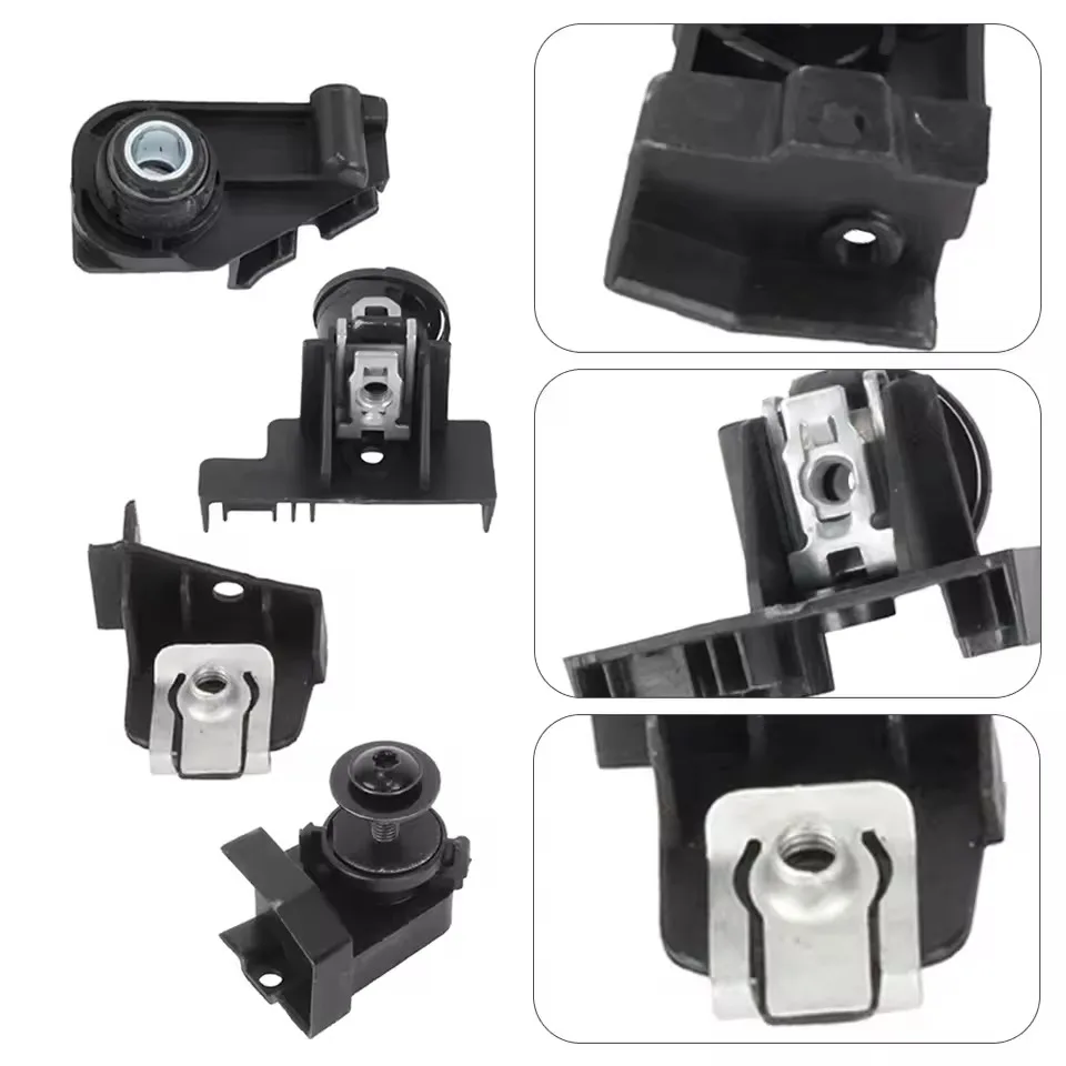 Car Front Bumper Headlight Bracket Repair Kit For VW Passat B8 European Version 2015 2016 2017 2018 3G0998225 3G0998226