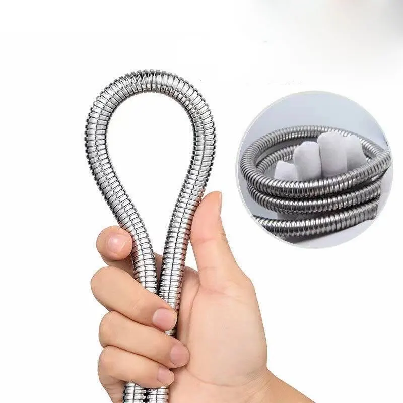 خرطوم دش عالي الضغط مقاوم للانفجار الحمام الفولاذ المقاوم للصدأ 1.5 متر/2 متر دش خرطوم دش اتصال انبوب ماء خرطوم الأنابيب