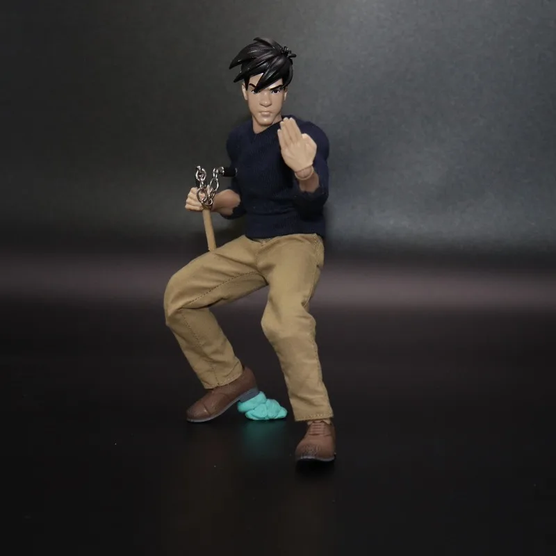 Joy Man Toys Escala 1/12 Jm012 Kung Fu Master & Jm013 Demon Gentleman Articulado Figuras de Ação Militar Coleção Decorações