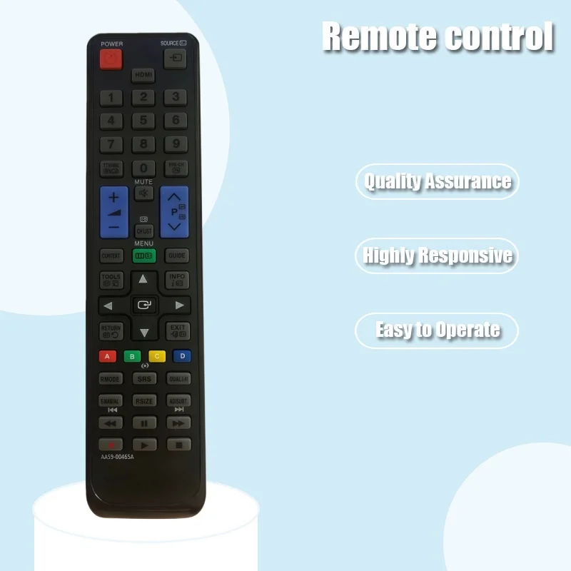 

AA59-00465A Replaced Remote Control -ALLIMITY- Fit for Samsung LED TV AA5900465A Remote Control AA59-00483A ME40A ME46A ME55A T2