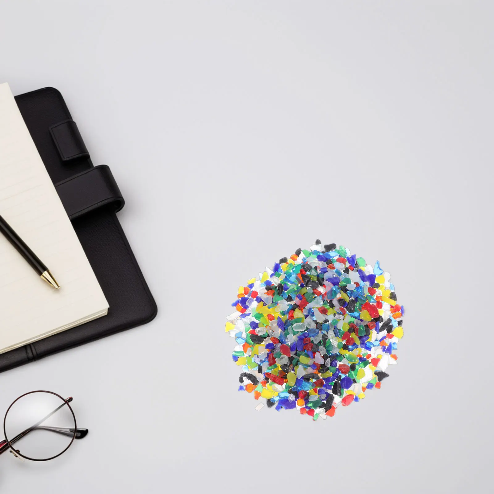 

Glass Blocks for Crafts Irregular Colored Glass Pieces for DIY Projects Picture Frames Vase Fillers Decorative Art Supplies