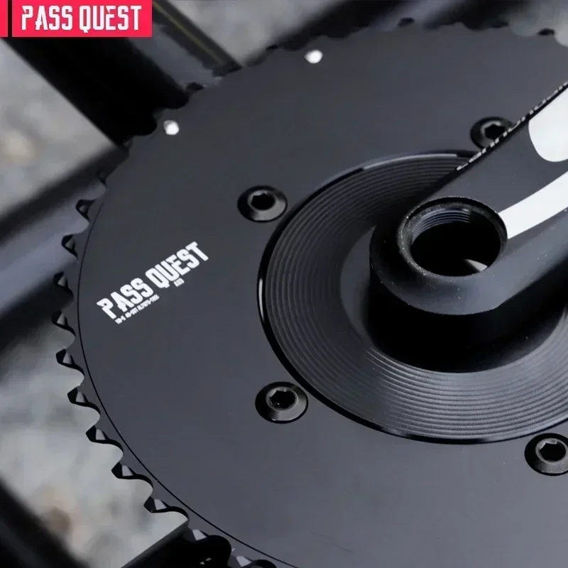 

PASS QUEST Закрытая двойная звездочка Sram axs 12-скоростная звездочка Shimano 110 bcd 5-болтая узкая широкая дорожная звездочка с болтовой дорожной палкой