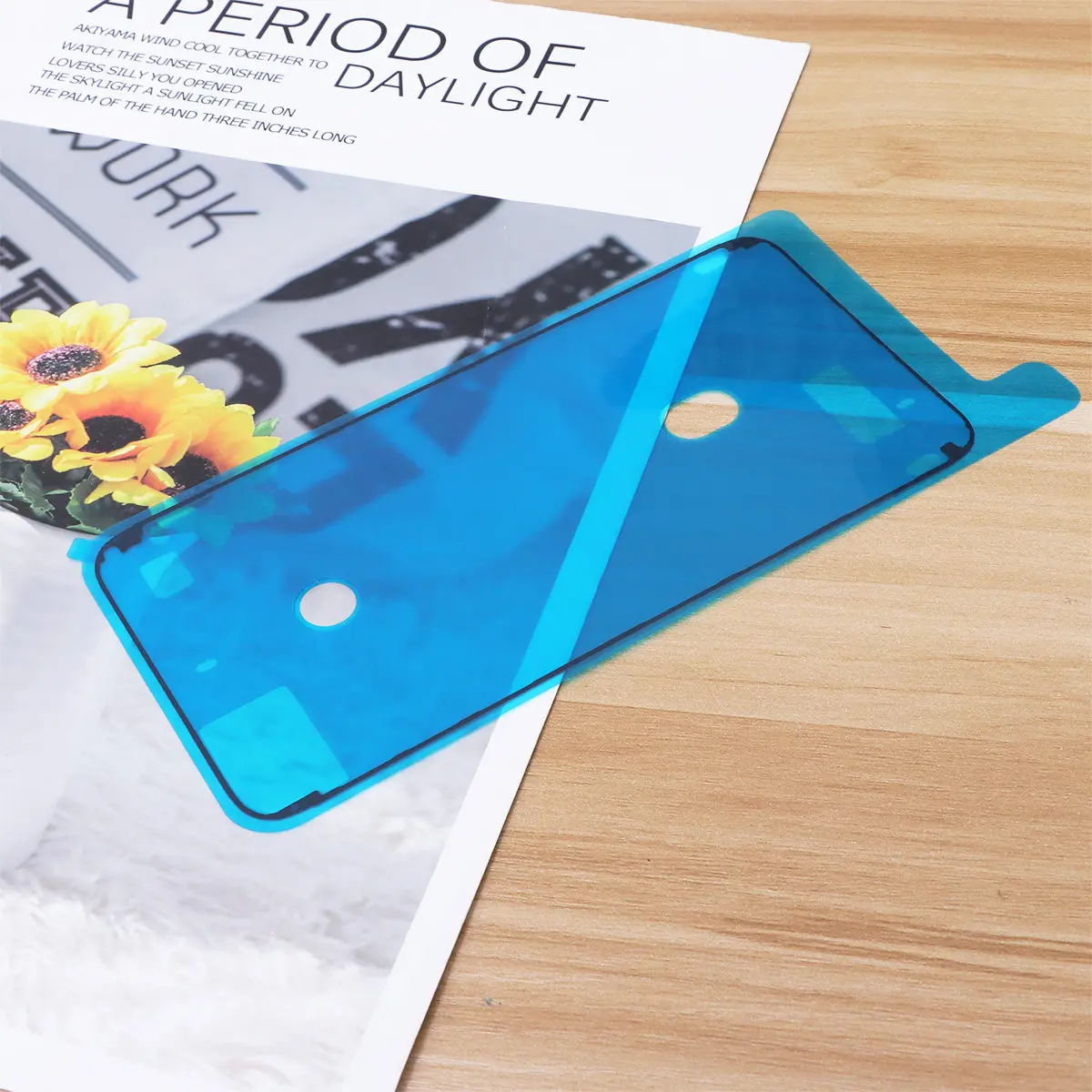 3Pcs Waterproof Phone LCD Glue Sticker Full Set Back Cover Adhesive for High Strength No Residue Seal