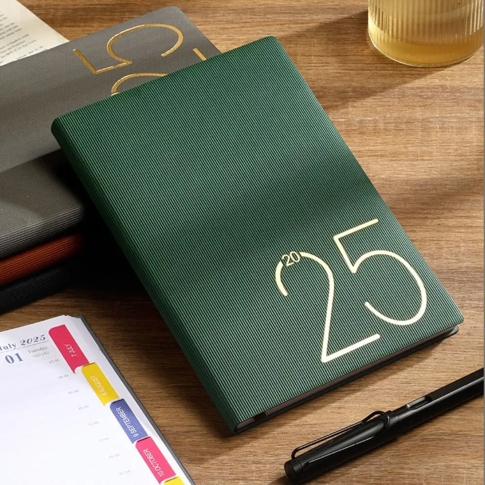 Cuadernos A5 2025 Planner Notebooks 365 Days 400pages Diary Writing Pads Notepad Note Book Schedule Journal Stationery