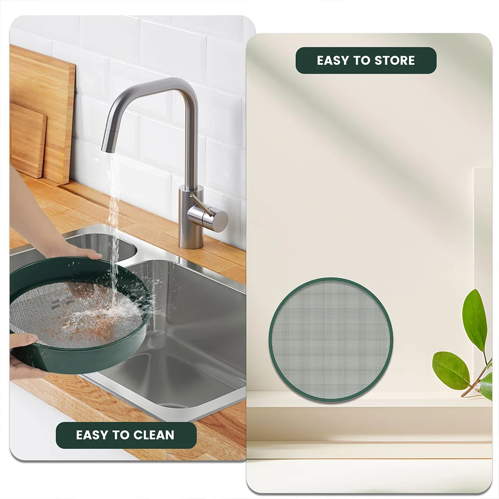 Durable Weeds Through-pass Sieve Metal For Efficient Easy Clean And Sieve Soil Compost Through-pass For Compost