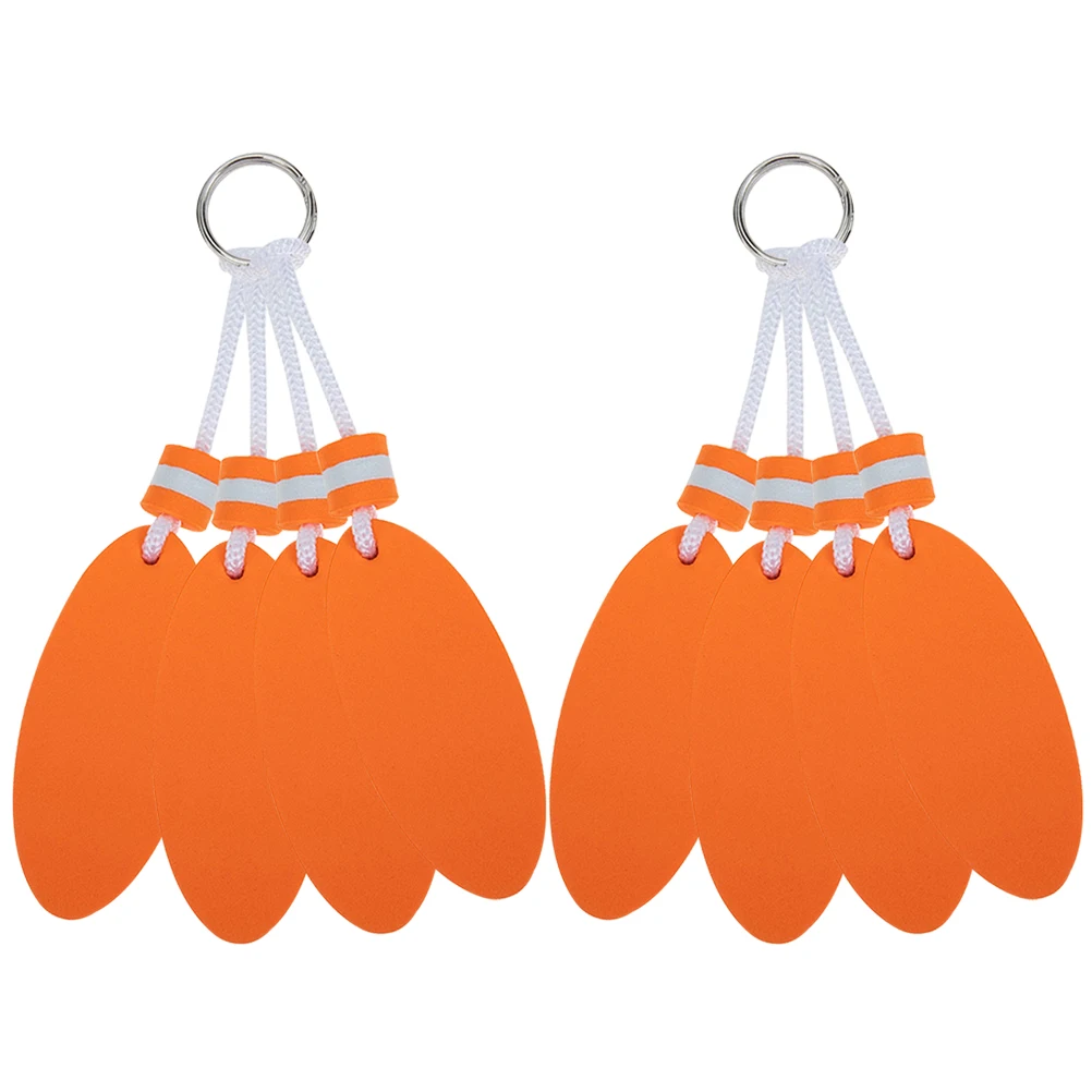 

8 Pcs Key Chain Pendant Float Keychain Floating Boat Keychains Holder