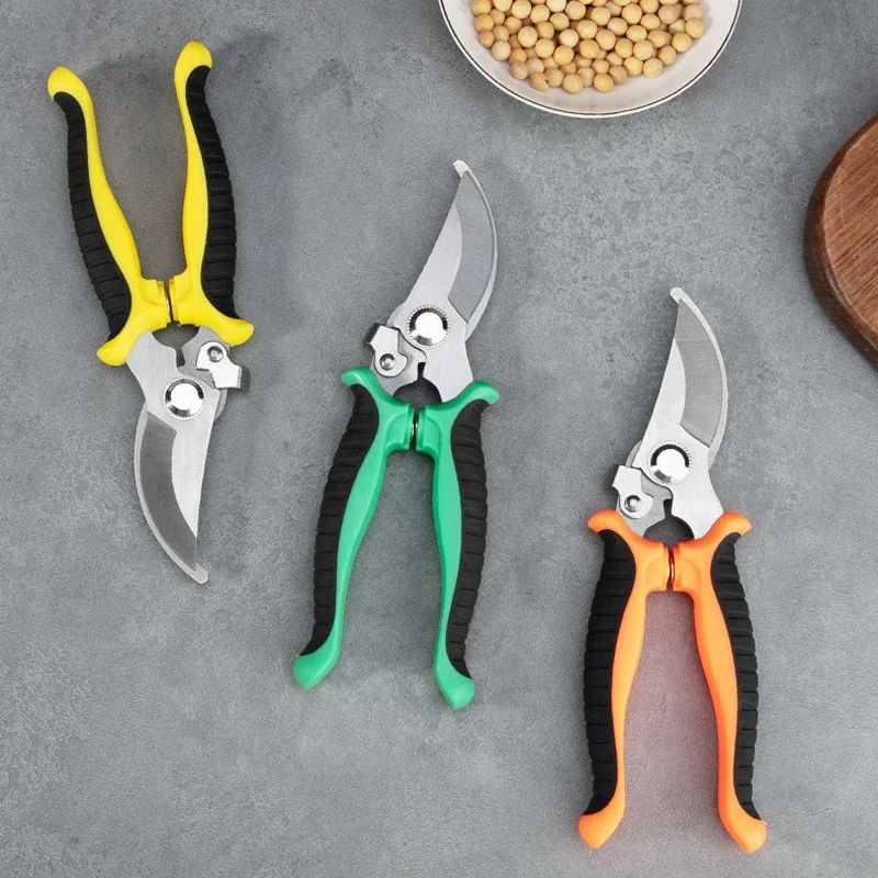 

Садовые ножницы из нержавеющей стали Обрезка садовых ветвей бонсай Цветочные ветки Обрезка винограда Ножницы для сада Dethatcher Saw
