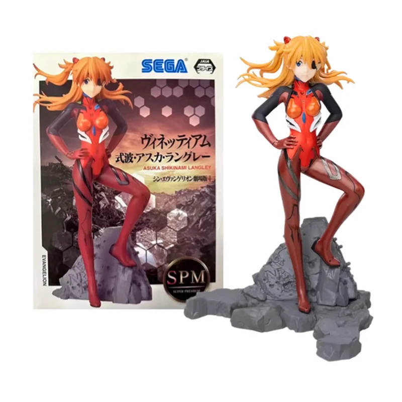

Оригинальная аниме-фигурка NEON GENESIS EVANGELION Asuka Langley Soryu, экшн-фигурки, игрушки для детей, подарок, Коллекционная модель, украшения