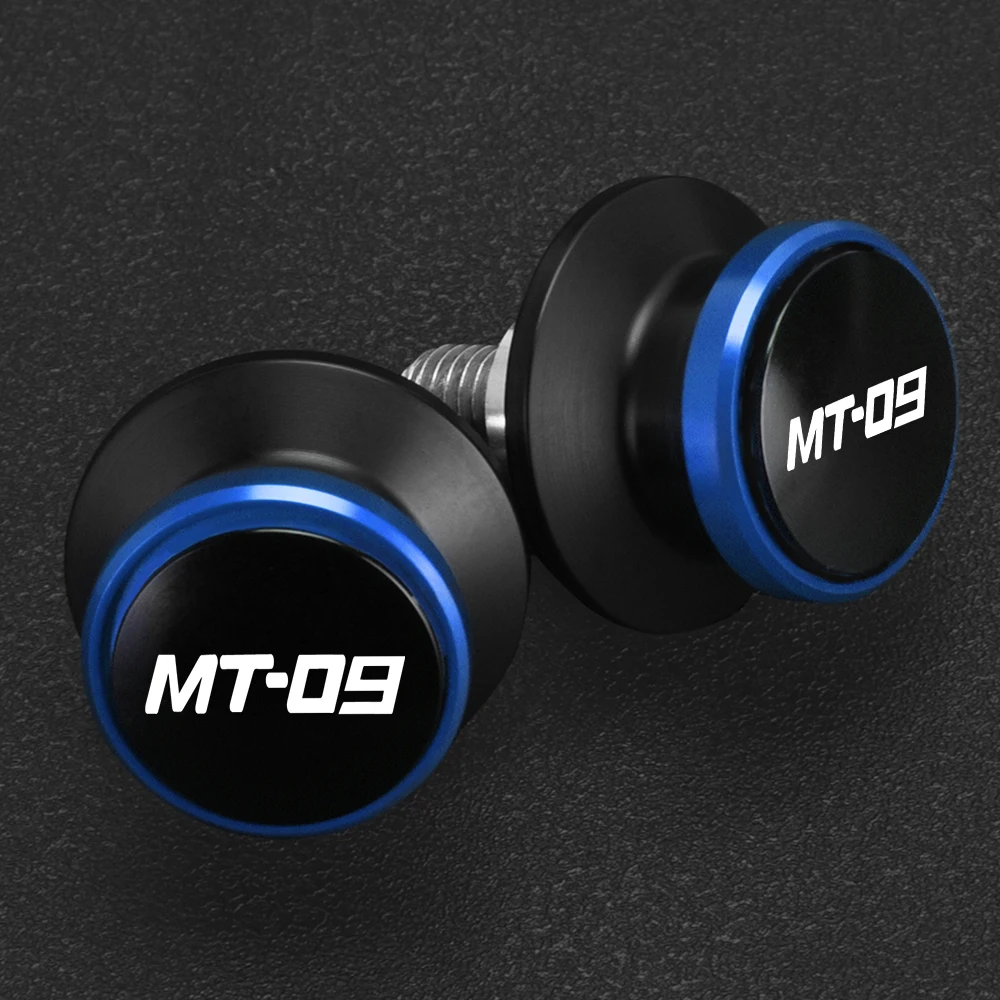 

For Yamaha MT-09 MT 09 2021 2022 2023 2024 2025 2026 MT09 Motorcycle Accessories 6MM Swingarm Spools Stand Screws Sliders