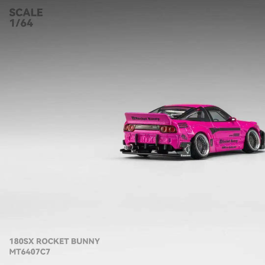 

Pre-Micro 180SX Rocket Bunny 1:64 Alloy Car Model Simulation Ornament