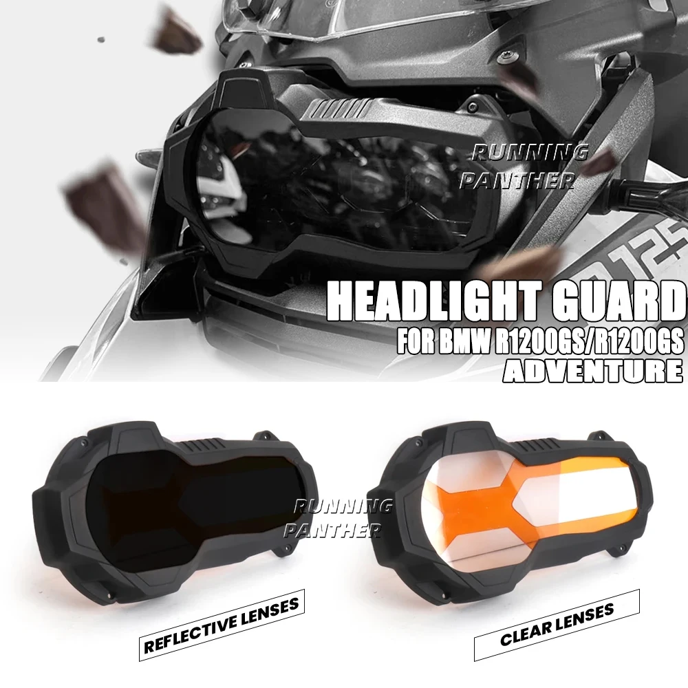 

Motorcycle Headlight Protector Guard Orange Fluorescent Covers For BMW R1200GS LC Adventuer R1250GS R 1200GS 1250GS ADVENTUER