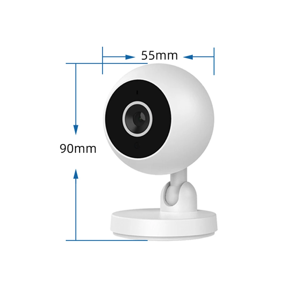 2MP 1080P Smart WIFI IP Kamera AI Humanoiden Erkennung Home Security Intercom CCTV Baby Monitor