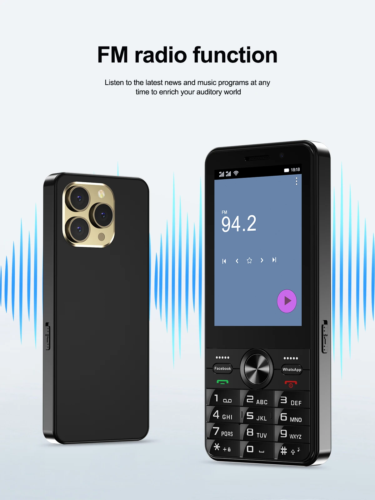 SERVO F24 PRO 4G Android Smart Phone 3.5" HD Screen MTK6737 2GB+16GB WIFI GPS Dual Camera Play Store Mobile Phone 2500mAh TYPE-C