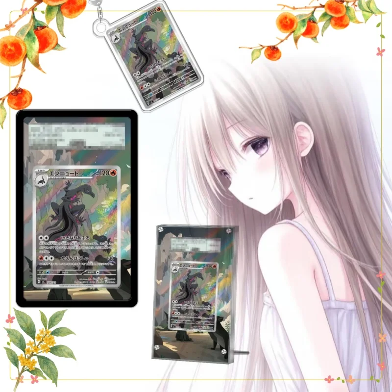 expositor-de-arte-para-cartas-pokemon-ptcg-salazzle-colecao-de-jogos-de-anime-estojo-protetor-de-acrilico-expansivel-feito-a-mao-chaveiro-de-brinquedo