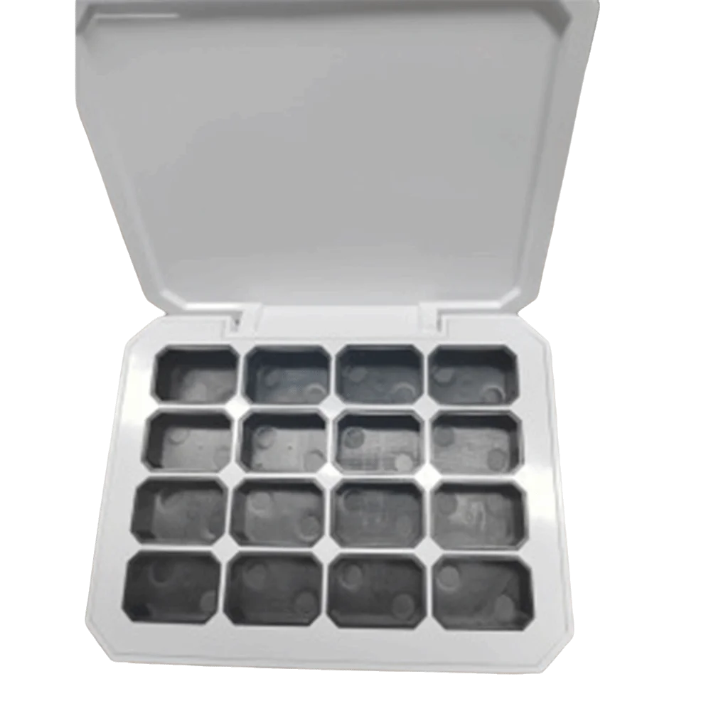 Portable Nail Polish Palette Detachable Magnetic Lid Empty Magnetic Box Light Avoiding Professional Nail Art Palette Painting