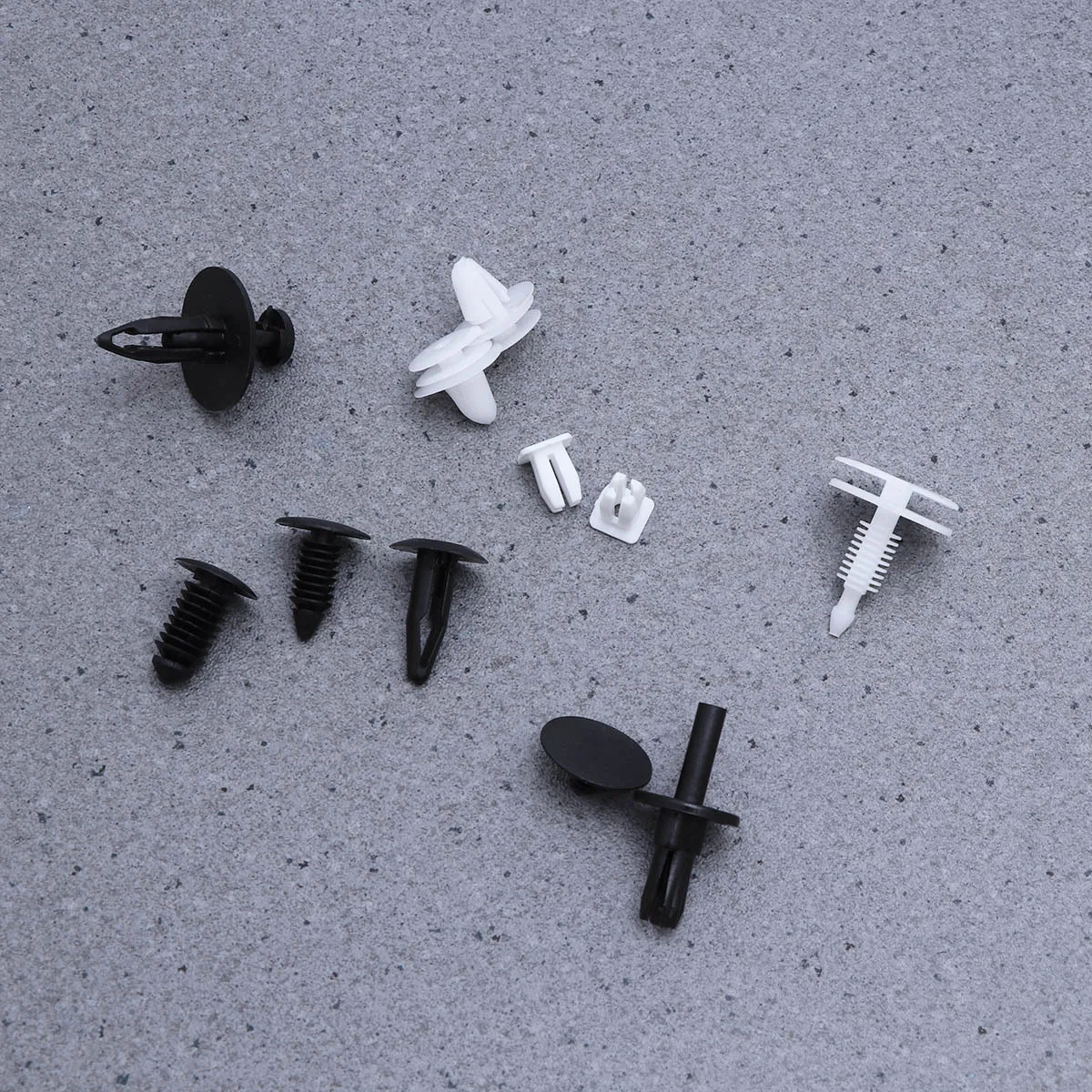 

435Pcs Automotive Fastener Kit Car Body Trim Clips Door Panel Clips Push Pins Retainer Bumper Fixings Black Automotive Push Pins