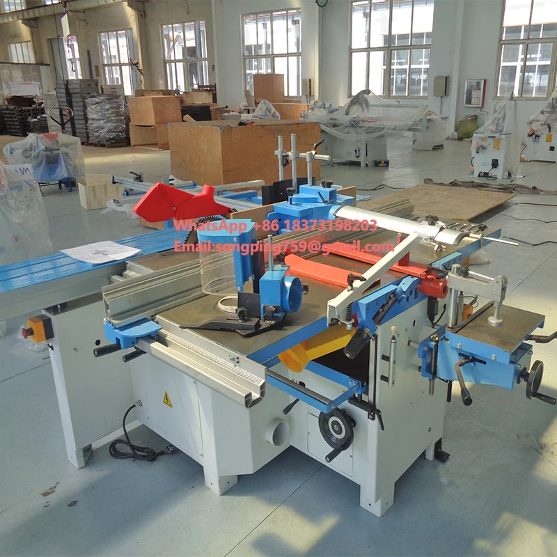 

Woodworking 5 Operations Universal Wood Machine Combined Machine Planer Thicknesser Moulder