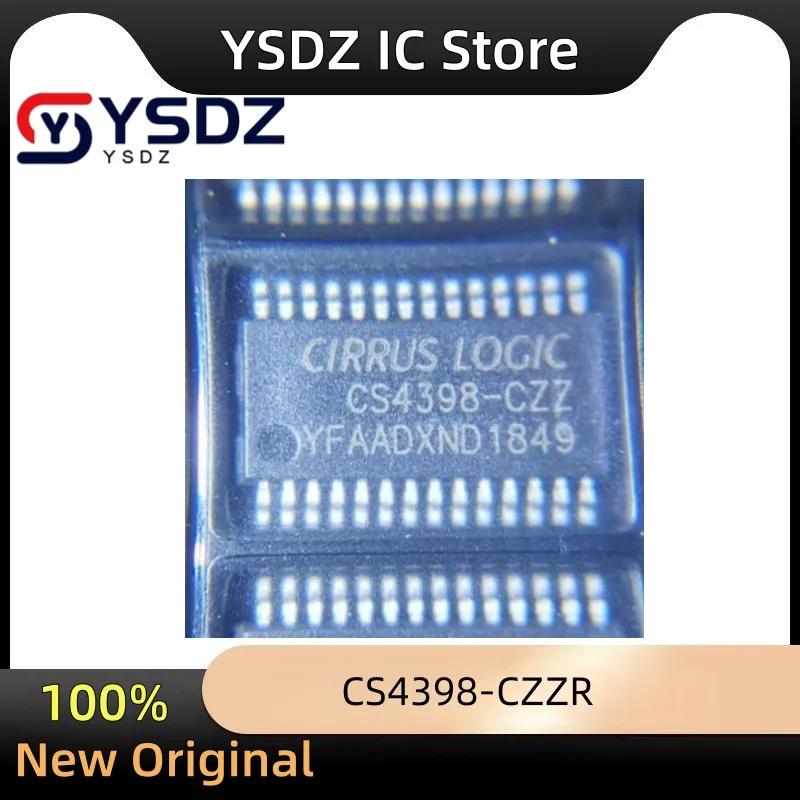 New Original 1-10PCS  CS4398-CZZR CS4398-CZZ CS4398 TSSOP28 Converter Chipset