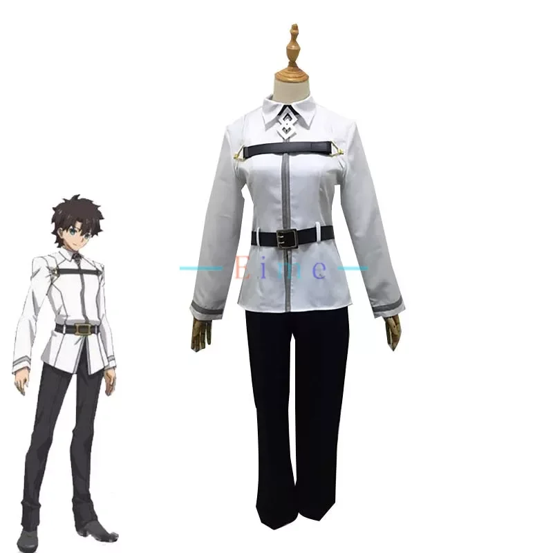 

2017 Anime Fate Grand Order Fujimaru Ritsuka Cosplay Costumes Unisex Outfits Halloween Carnival Uniforms Custom Made Top+Pants