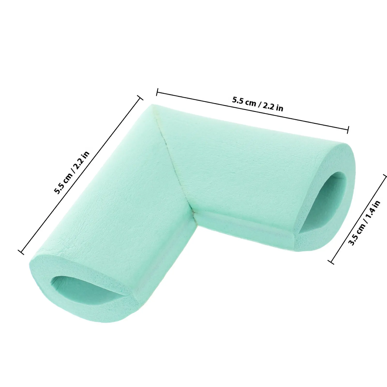 12Pcs Corner Protector Protective Foam Cover U Shaped Furniture Edge Guard Table Bumper Photo Frame Protection