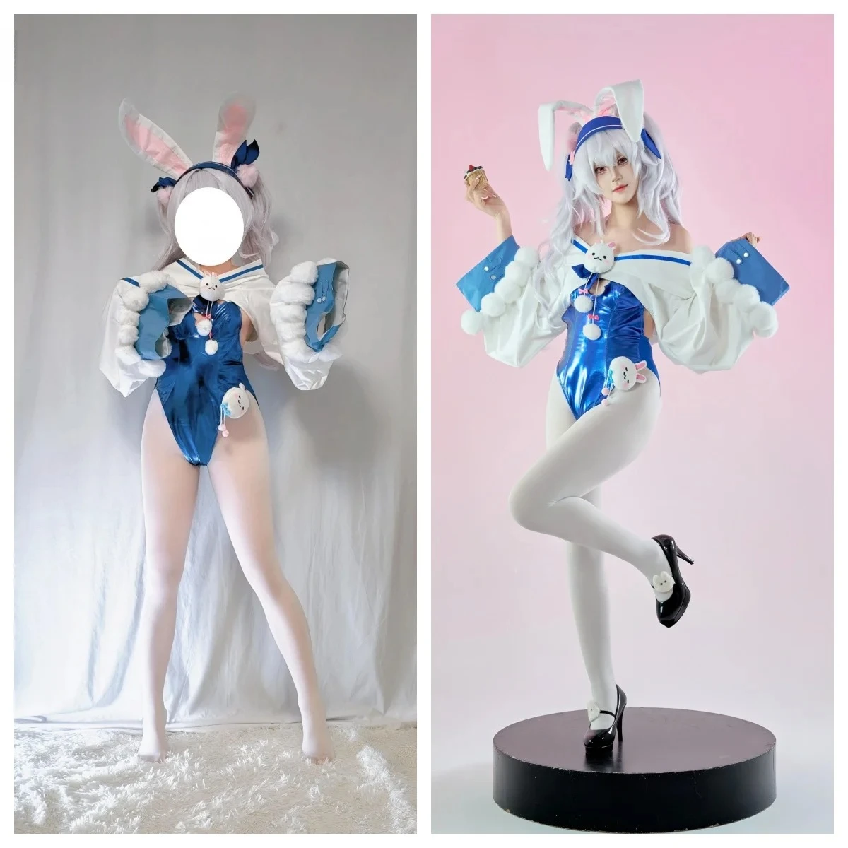 

Недавно Azur Lane USS Laffey Косплей Костюм 2025 Хэллоуин Рождество Комикс Женское Платье S-3XL В НАЛИЧИИ Банни Девушка