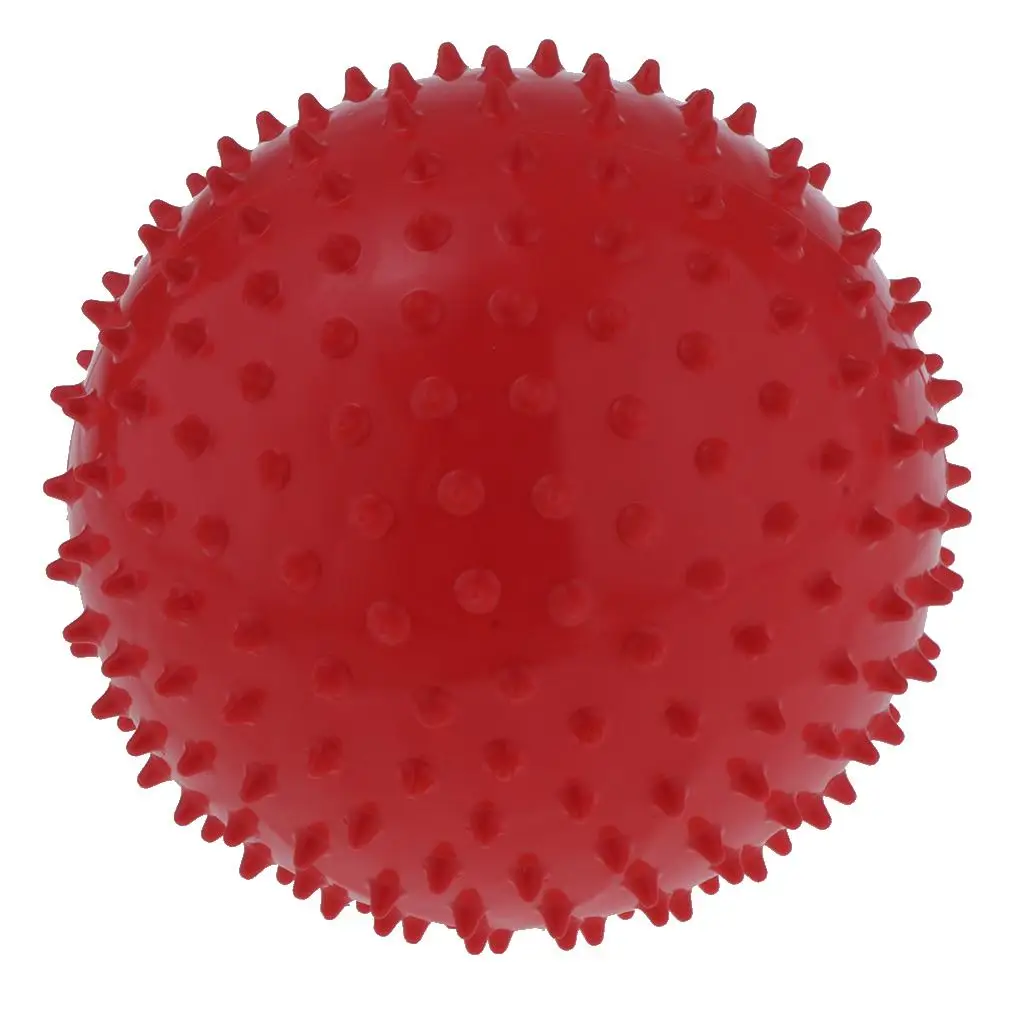 كرة رياضية مقاس 9 بوصة لتدليك اليوجا للأطفال، لعبة كرة خارجية بألوان متنوعة #5