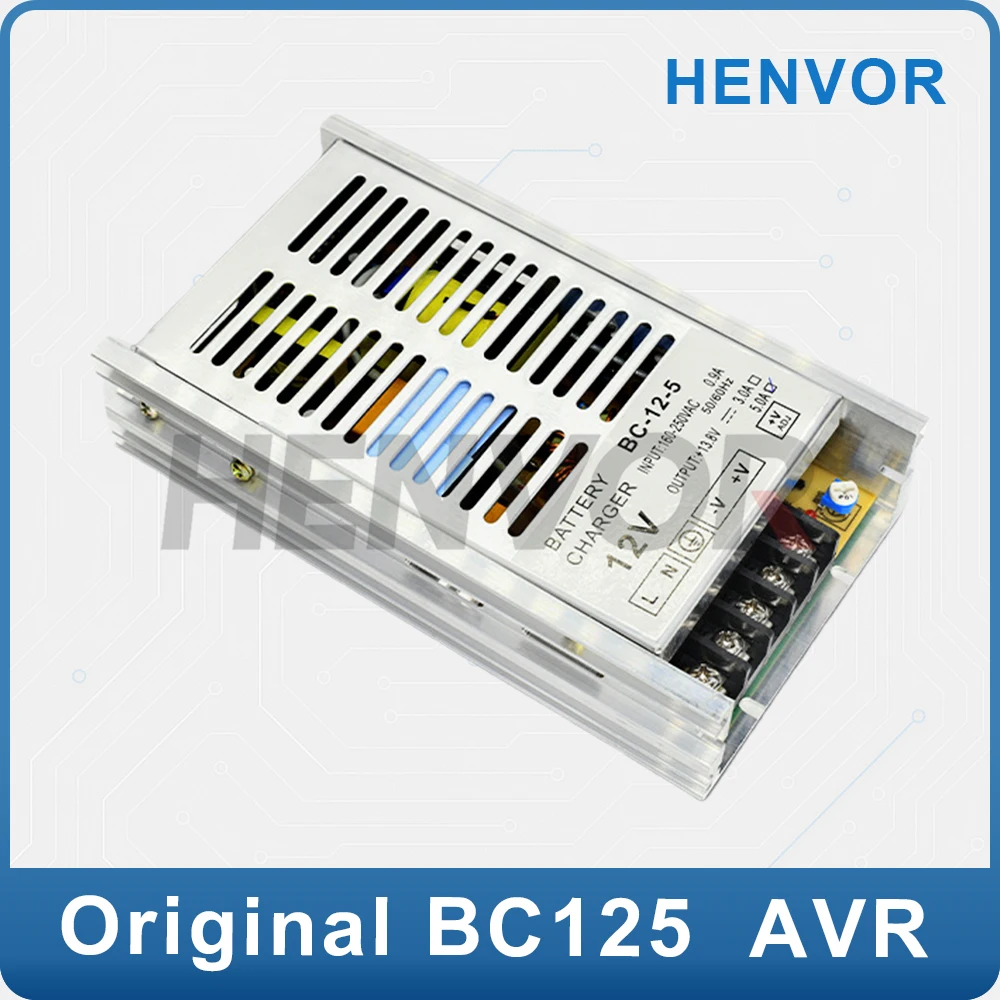BC125 Generator Set Charger 3A 5A Lead Acid Battery Float Charger 12V 24V Automatic Mains Charge