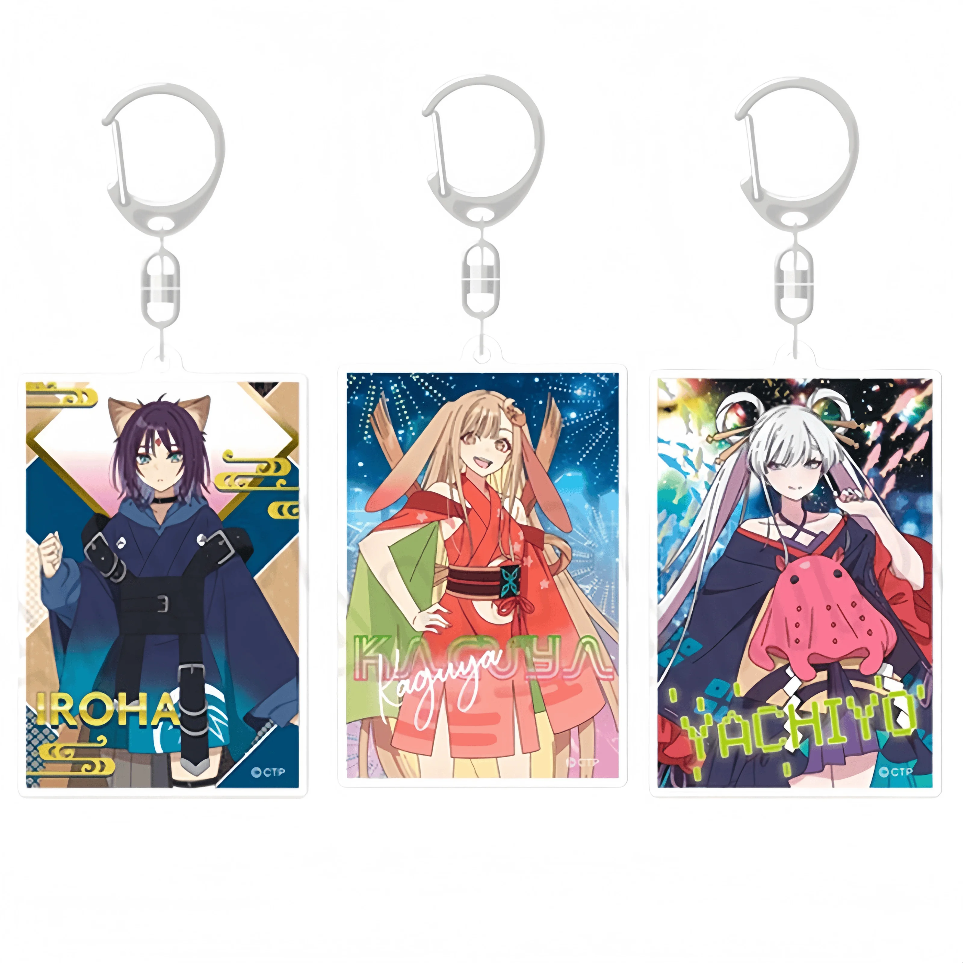 Anime Kaguya Acrylic Keychain & Stand - alternate angle