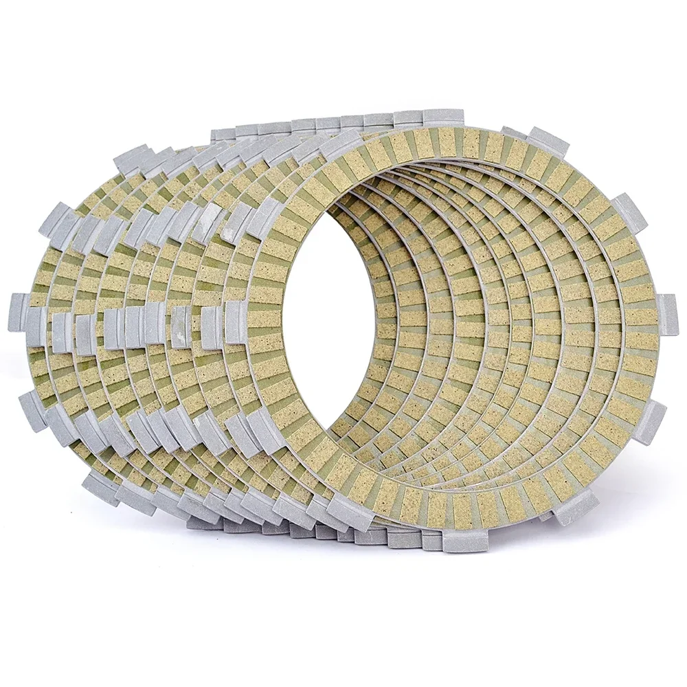 

For Yamaha MT01 MT-01 / VMX17 V-MAX 2009 2010 2011 2012-2017 Clutch Friction Plates 5YU-16321-00 10