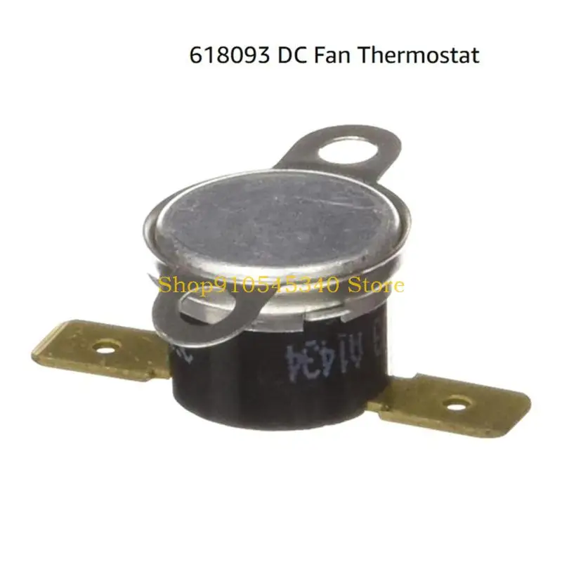 U2JA Rear Cooling Fan Temperature Control Part for Norcold Refrigerator Repair, Replacement 618093 Fan Thermostat