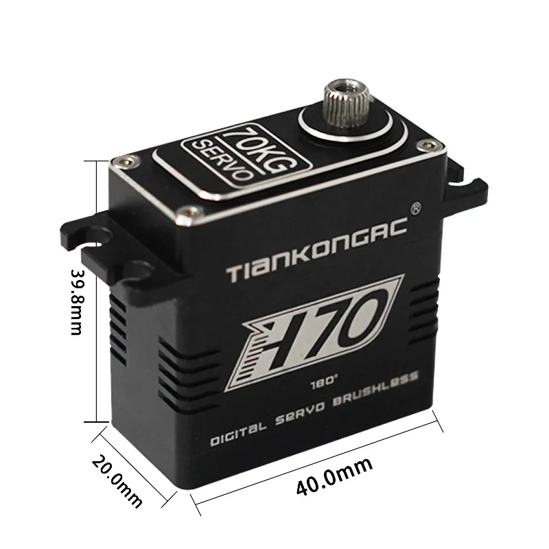 Водонепроницаемый бесщеточный цифровой сервопривод, металлическая шестерня, 35 кг 40 кг 45 кг 50 кг 55 кг 60 кг 65 кг 70 кг для радиоуправляемых моделей автомобилей 1/10 1/8, лодок, самолетов