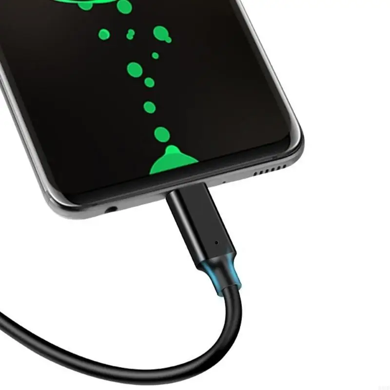 Multifunción USB 3.2 a Tipo C Cable cable alimentación Cable 10 Gbps Transferencia datos rápidos 83CE