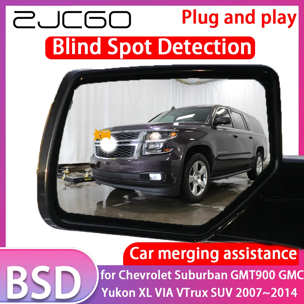 for Chevrolet Suburban GMT900 GMC Yukon XL VTrux Blind Spot Detection Car BSD BSA BSM System Driving Warning Radar Alert Mirror