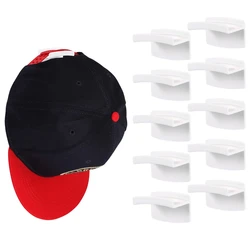 5/10pcs Minimalist Hat Rack Design Strong Hold Cowboy Hat Hanger to Display for Door Closet Hat Racks for Baseball Caps