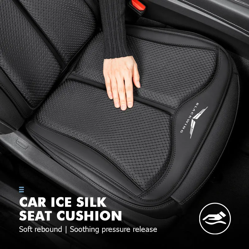 Coussin rehausseur de siège auto en soie glacée, antidérapant et confortable, pour Cadillac CT5-V XT4 CT4 XT5 CT5 XT6 CT6 Escalade Seville
