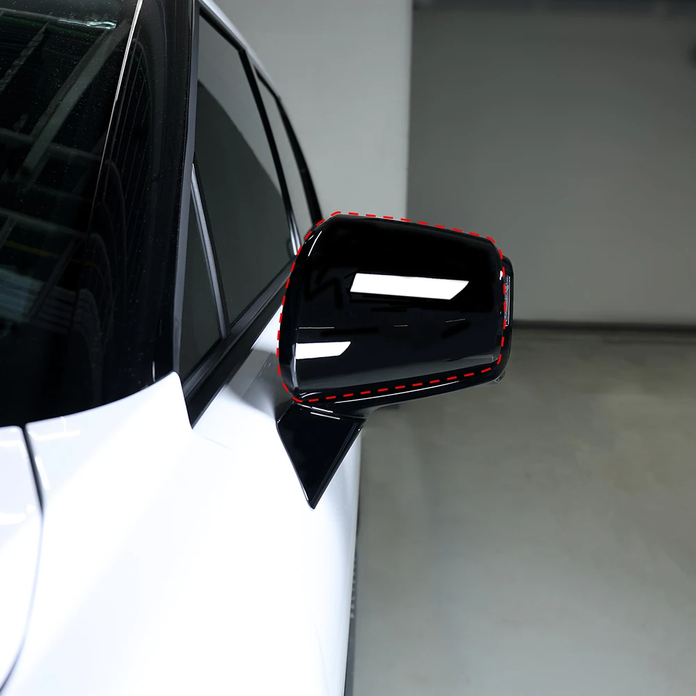 

Для тюнинга Hyundai Palisade 2025 2026 LX3, крышка зеркала, автомобильные аксессуары, ярко-черная крышка зеркала заднего вида, боковые крышки