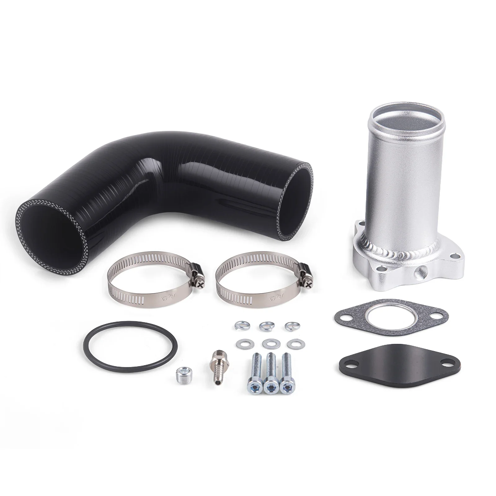 50MM 57MM Adapter Kit For Audi Seat VW 1.9 TDI 75/80/90/115/130 BHP Diesel Delete Kits With Silicone Elbow Pipe