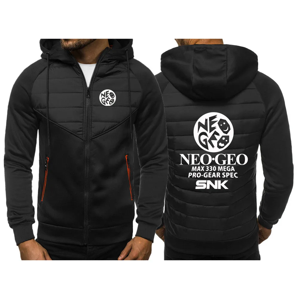 2026 Spring And Autumn Men's Neo Geo Pro Gear Spec Graphics Logo Print Multi Functional Casual Coat High-end Luxury Hoodies