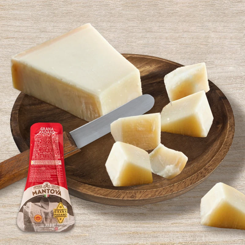 Queso Grana Padano, queso italiano envejecido, 200g