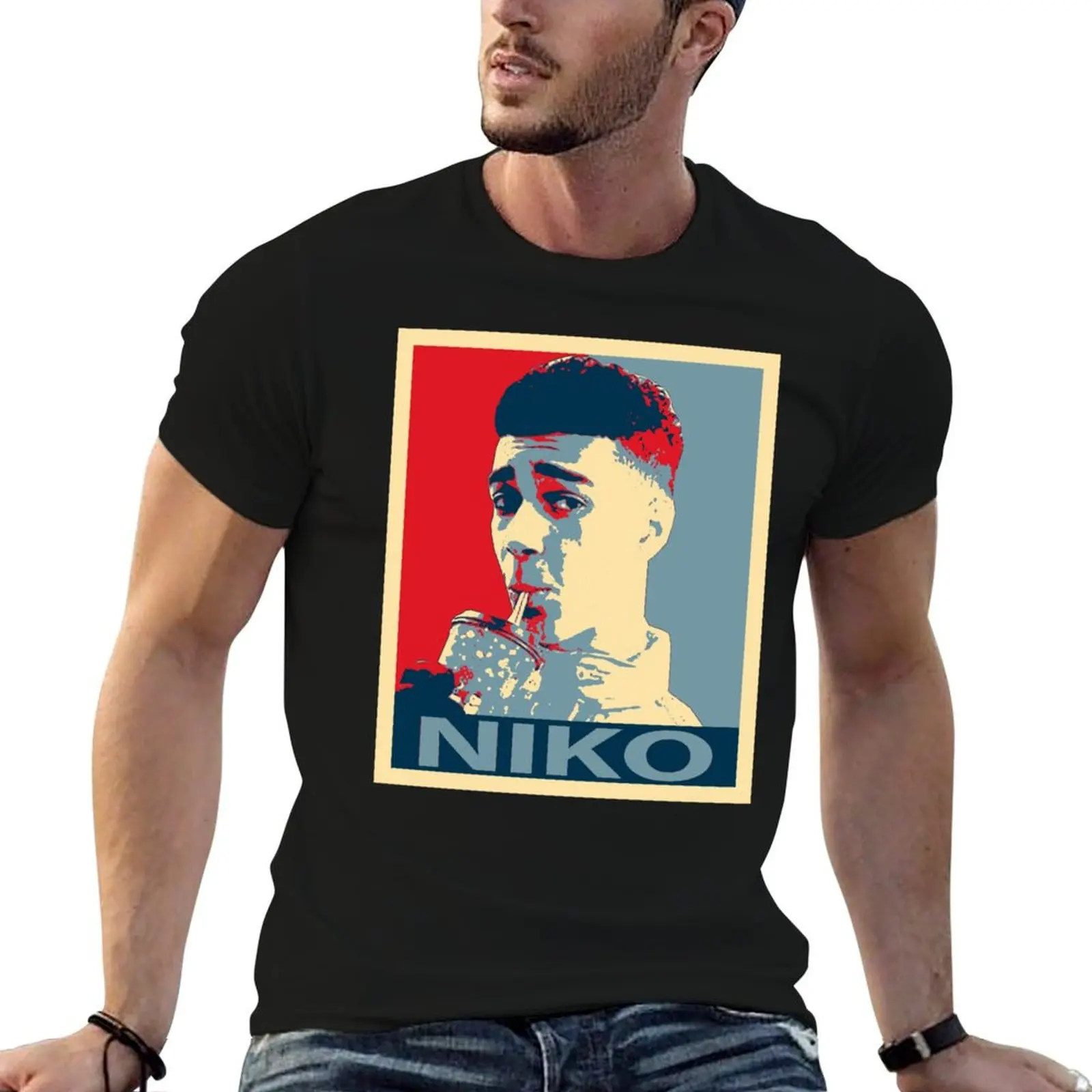 

niko omilana T-Shirt man t shirts for men essential t shirt T-Shirt