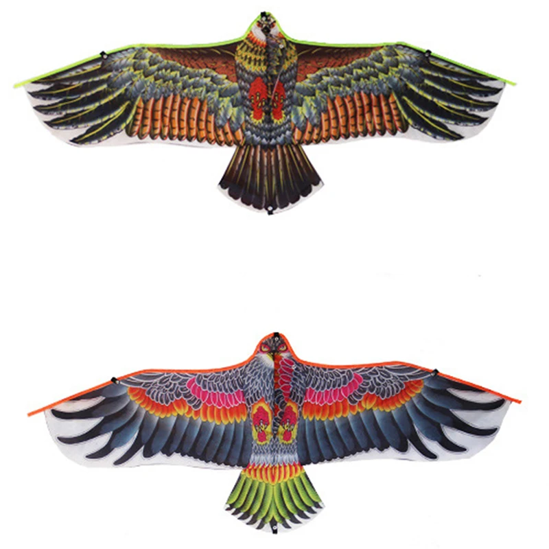 

1 шт./1 шт. + Новый кайт Eagle 1,1 м, Детские летающие строительные игрушки для улицы